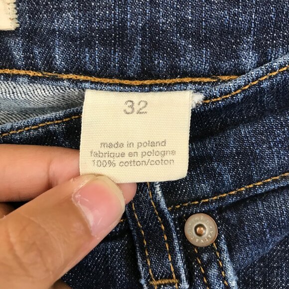 John Varvatos USA Men's Button Fly Straight Legs Jeans size 32 - Picture 6 of 12